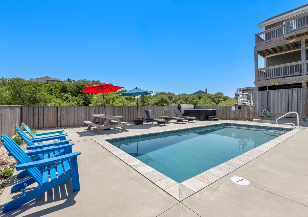 WH507: Wild Sea Horse | Private Pool Area