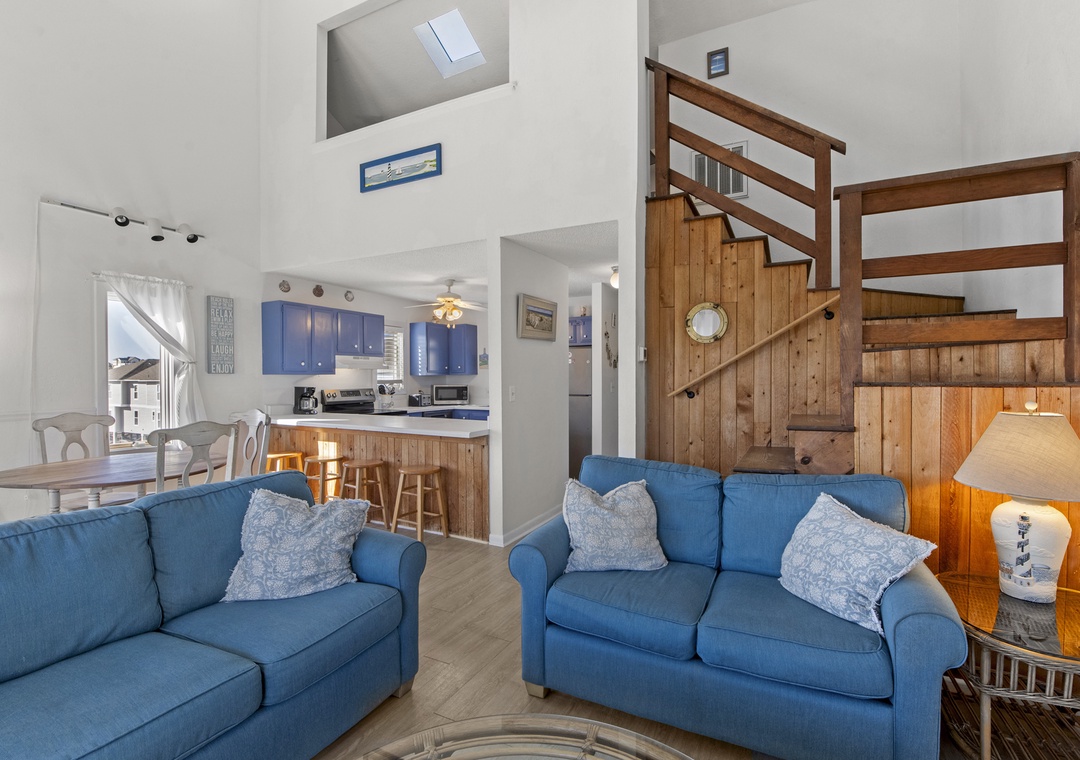 OSF22: Salty Shamrock | Top Level Living Area