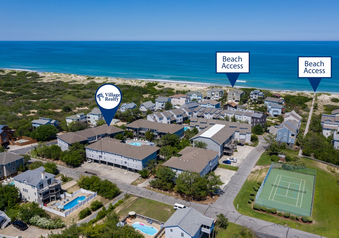 ISB8: Dee by the Sea | Aerial View to Beach Access