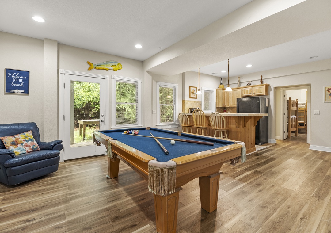 Angels' Retreat | Lower Level Rec Room