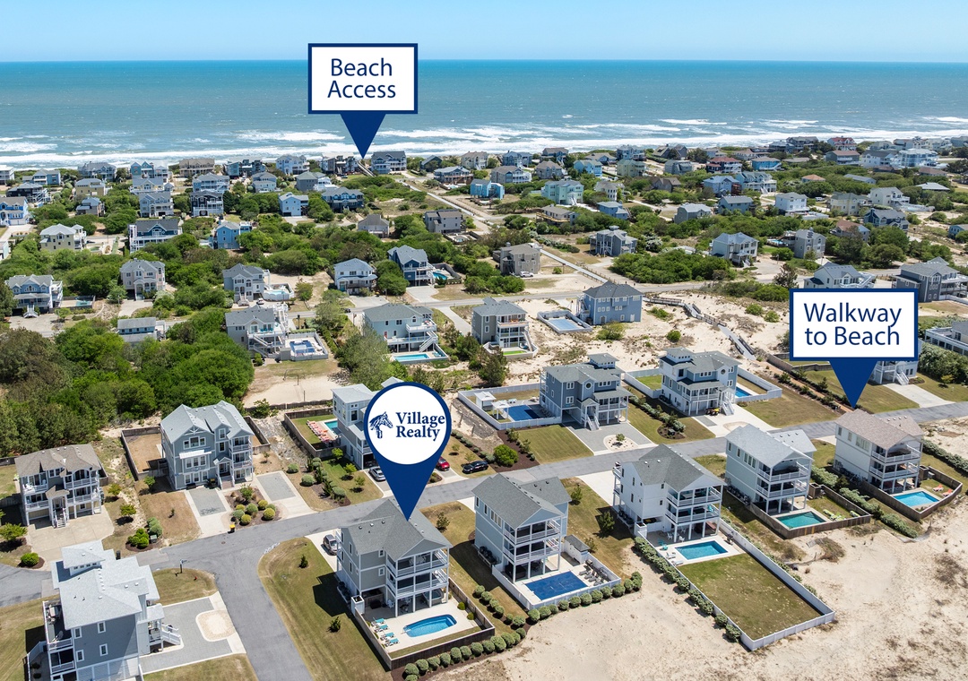 M994: Sandalous | Aerial View to Beach Access