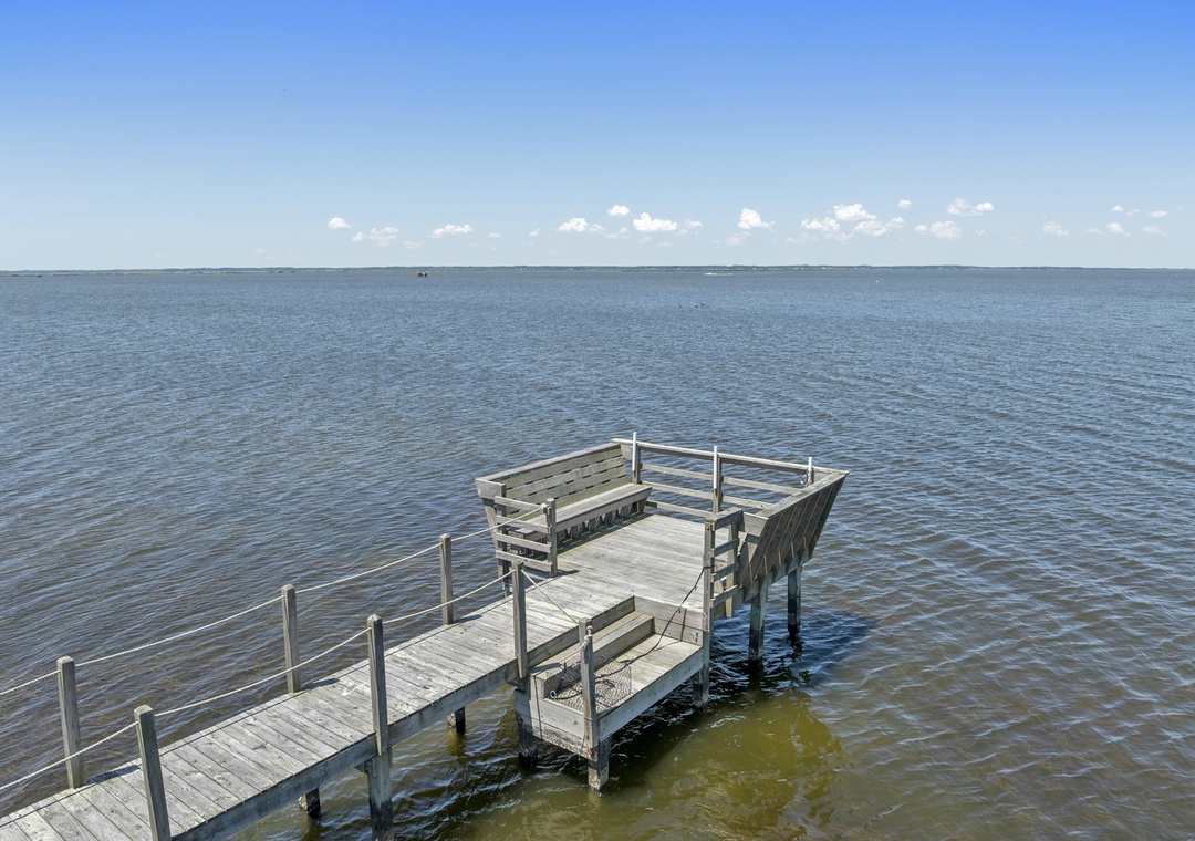 M215: Sunset on the Sound | Private Dock