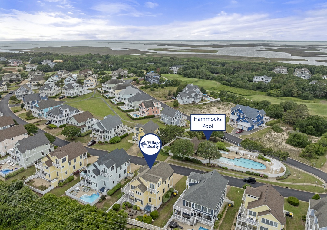 HK32: New Wave | Aerial View to Community Pool