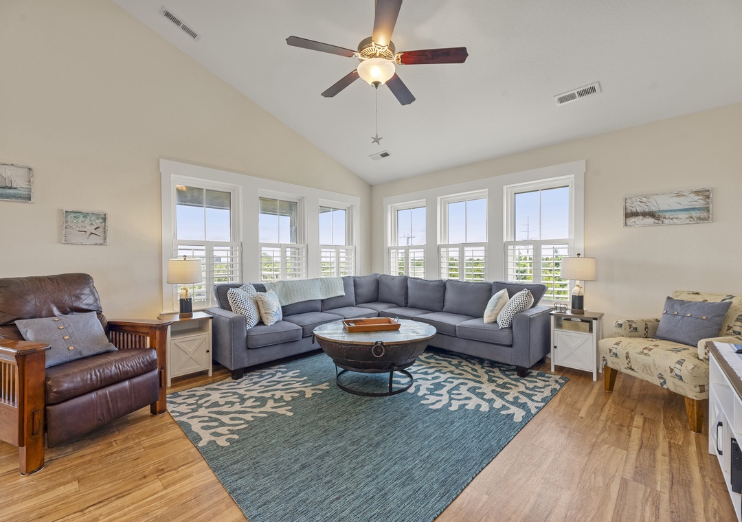 HISA23: Wanderlust Shores | Top Level Living Area