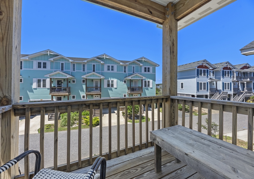 CLP117C: Blue Claw Pointe | Second Floor Balcony View