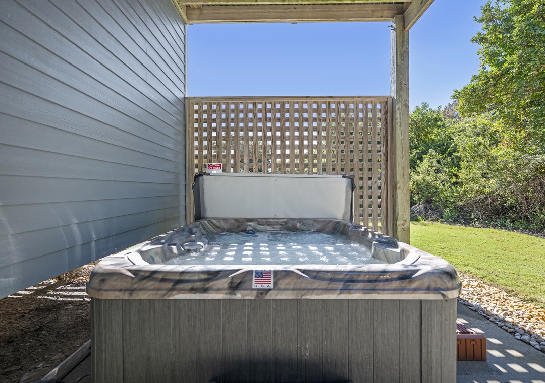It's About Time | Patio Hot Tub