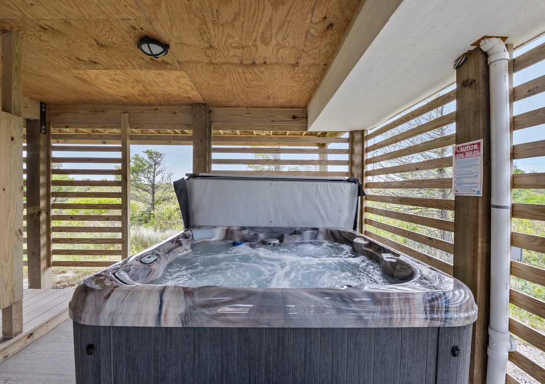 SN2818: Sunset State of Mind | Ground Level Hot Tub
