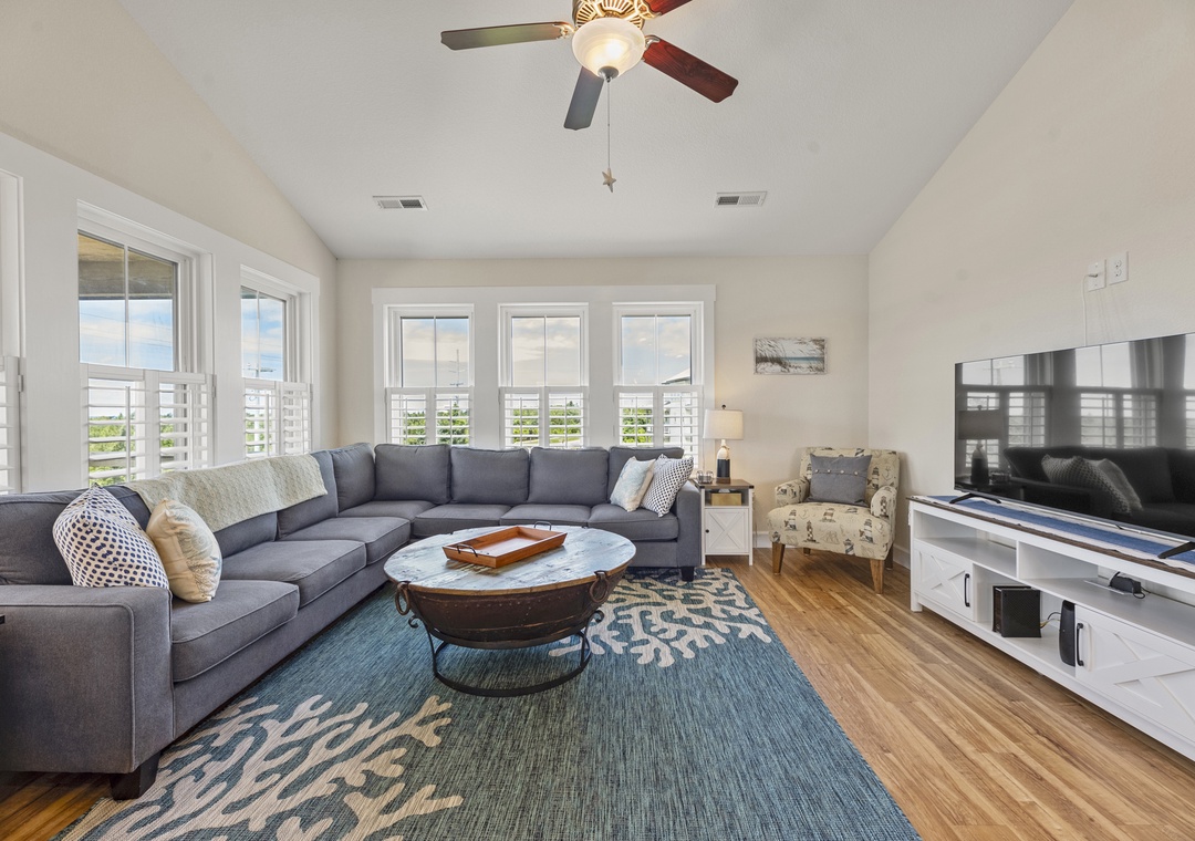 HISA23: Wanderlust Shores | Top Level Living Area