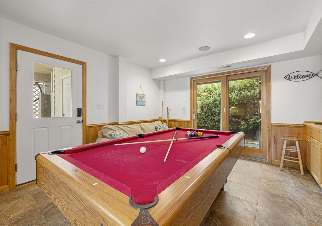 Corolla In My Mind | Game Room with Pool Table