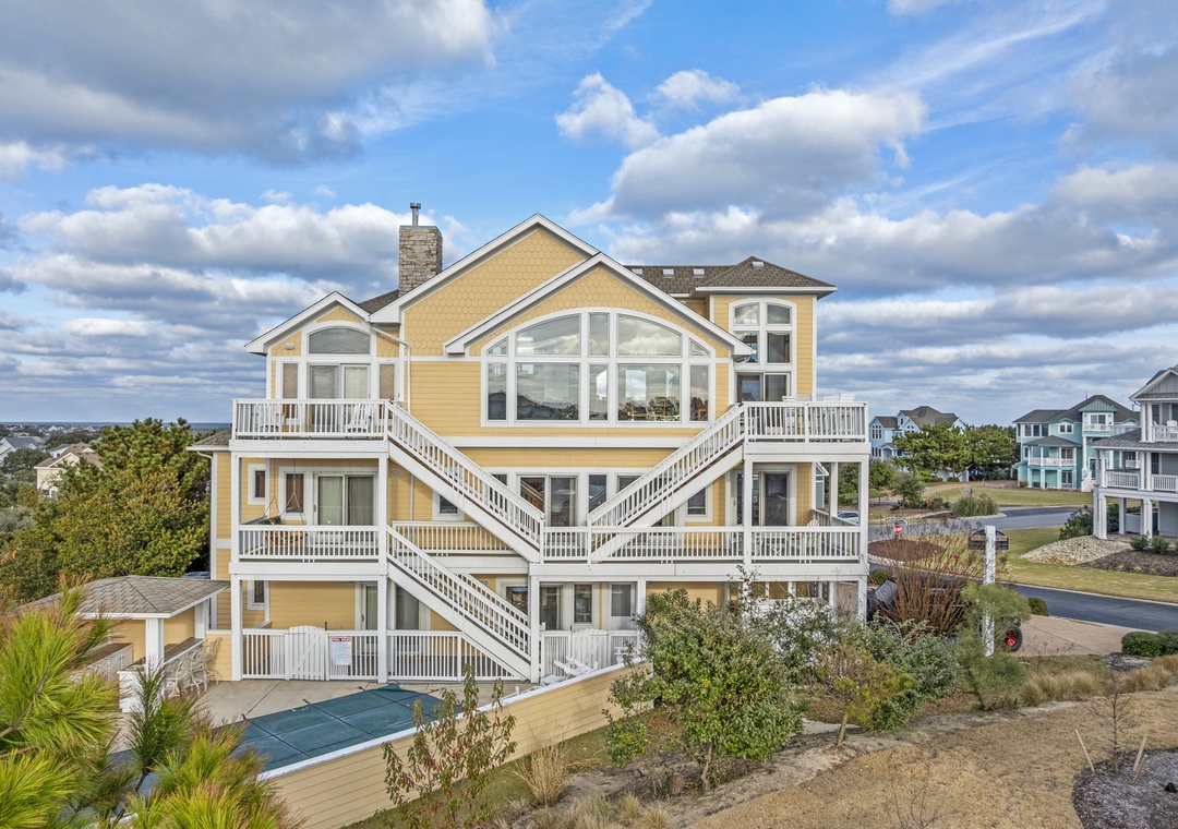 CC194: Agapé | Back Exterior - New Pool Pictures Coming This Spring