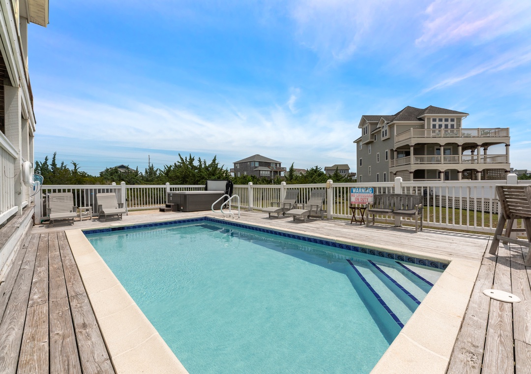 Fire Island | Private Pool Area