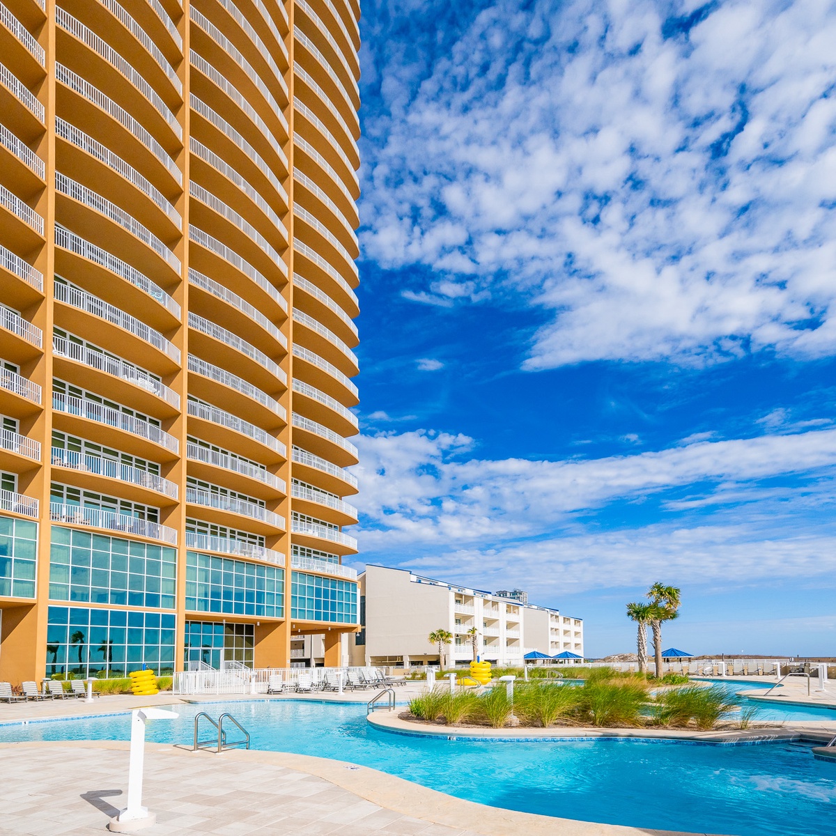 Phoenix Gulf Towers modern beachfront condos in Orange Beach, Alabama
