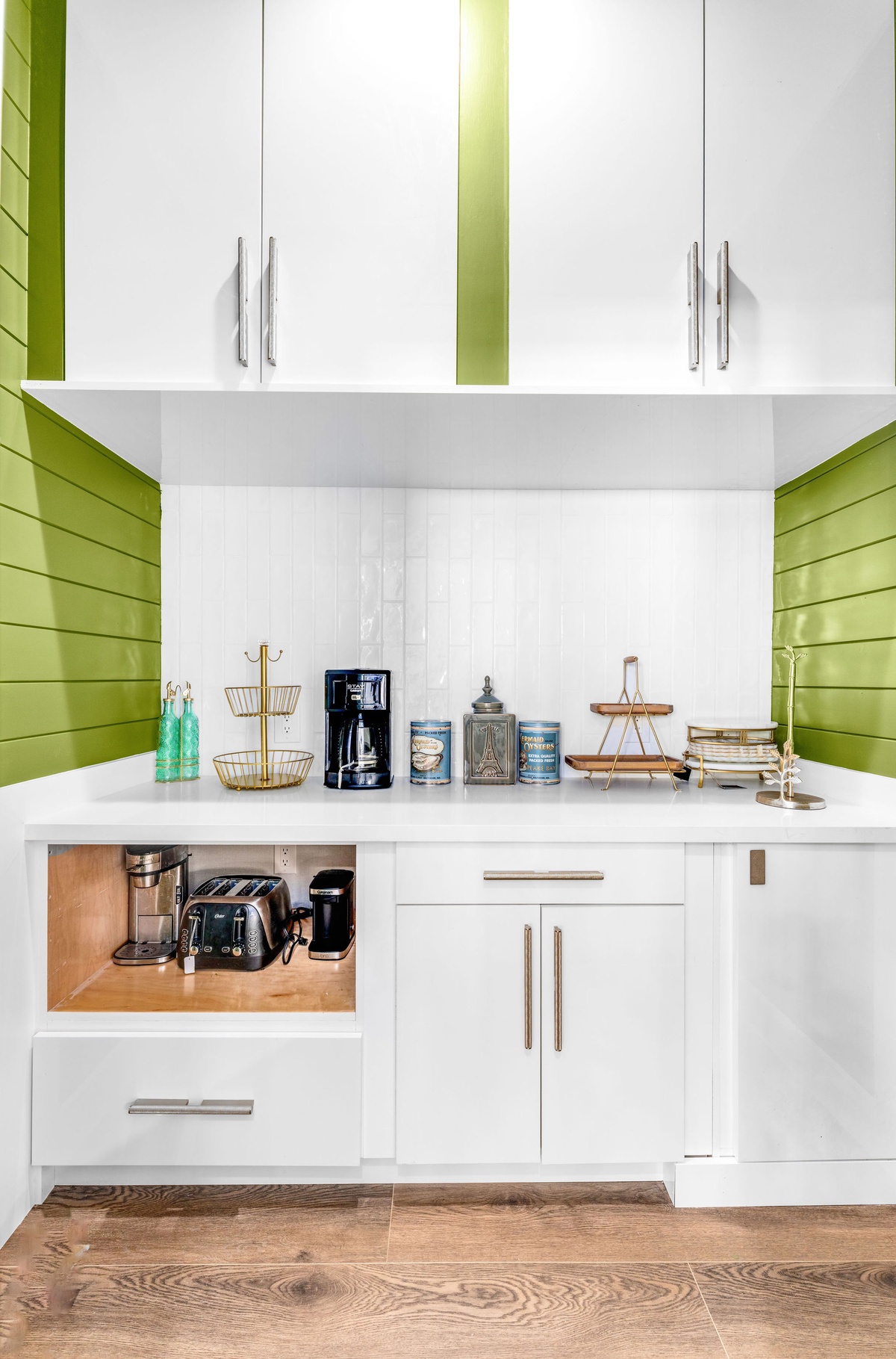 Your bright kitchenette features modern appliances and thoughtful storage, making meal prep a breeze during your stay.