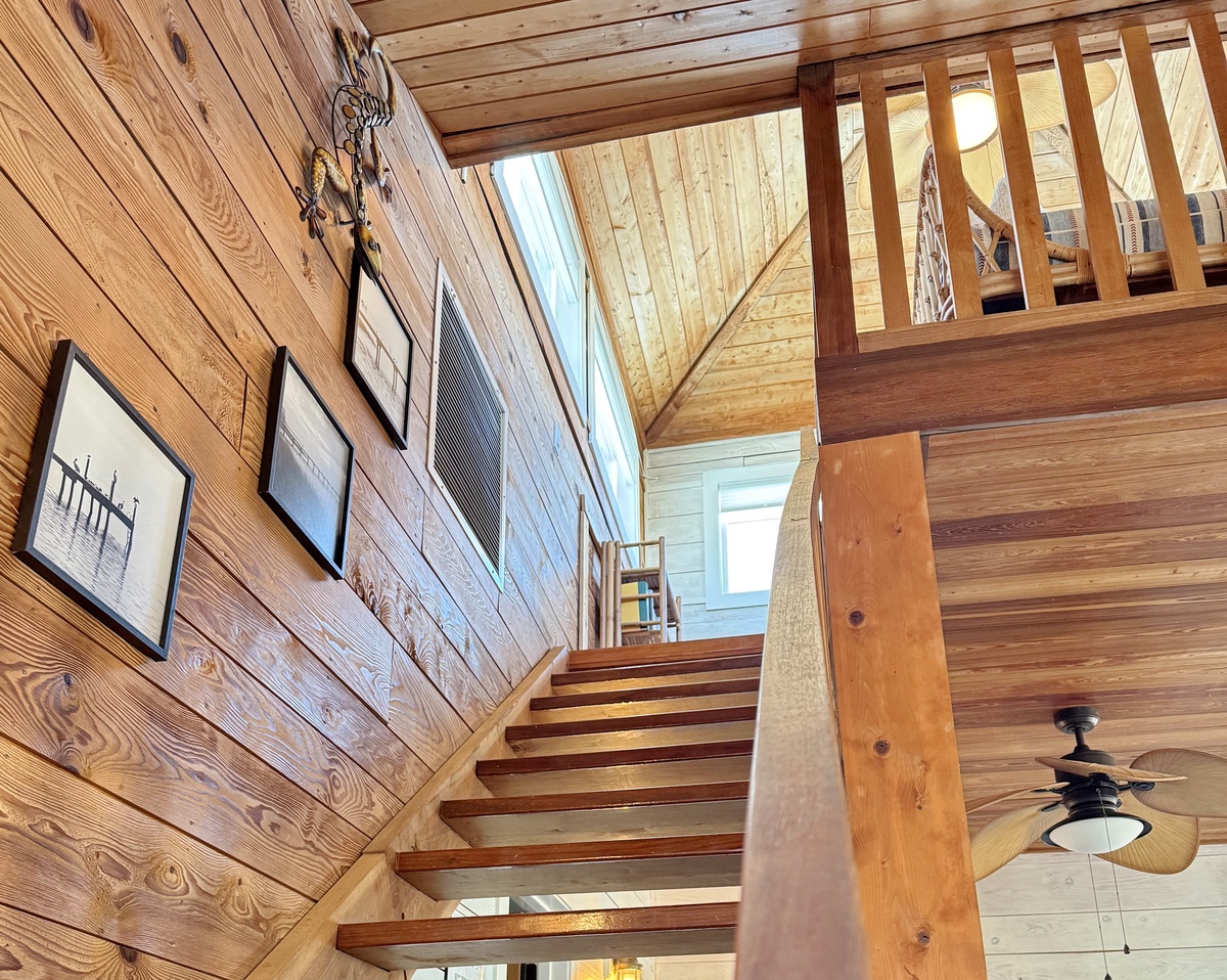Rich wood beams and natural textures create your perfect mountain retreat atmosphere.