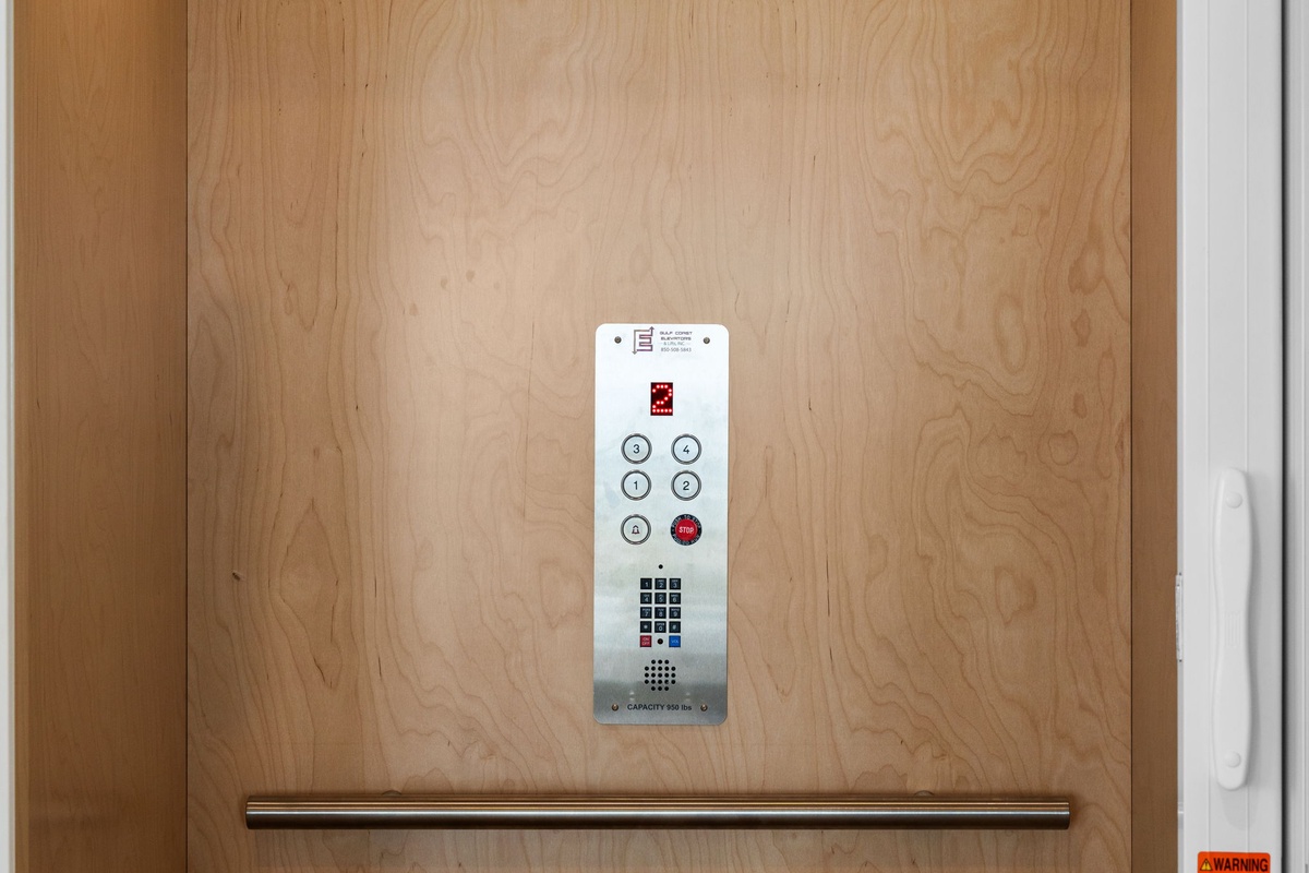 Elevator access provides convenient passage between floors, keeping all areas of the property within easy reach.