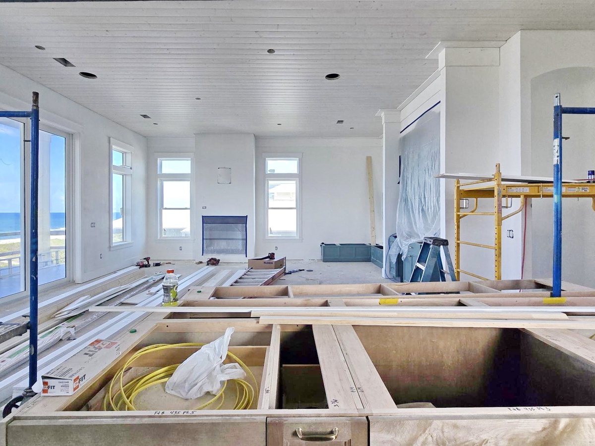 This property is currently under construction. The finished space will feature ocean views and modern amenities for your coastal getaway.