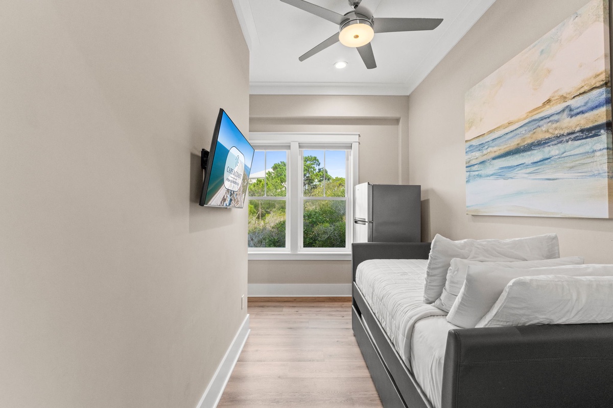 Your peaceful retreat awaits with soft natural light, modern comfort, and calming coastal tones that invite you to unwind and recharge.