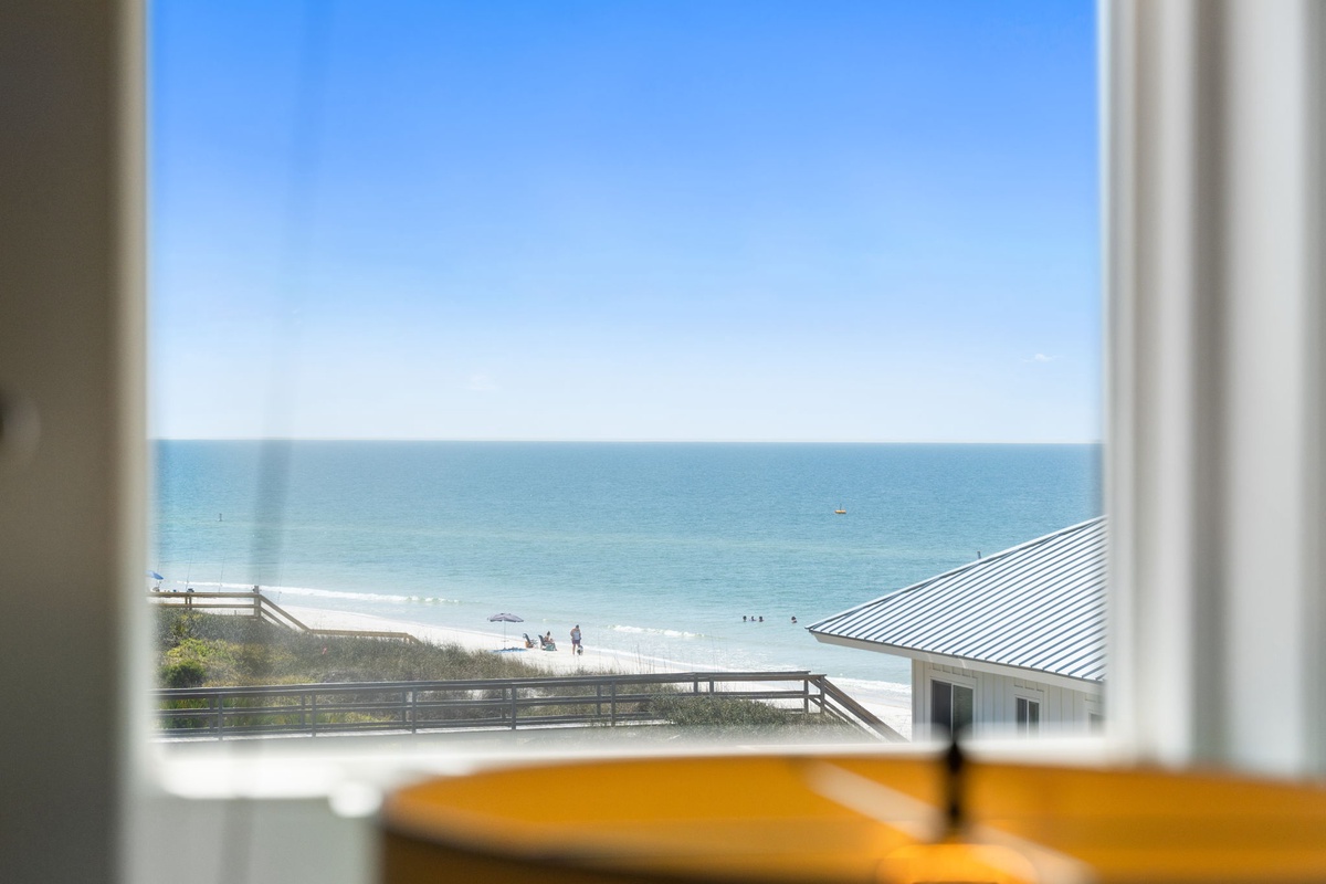 Wake up to stunning ocean views from your window, where turquoise waters meet pristine white sand just steps away.