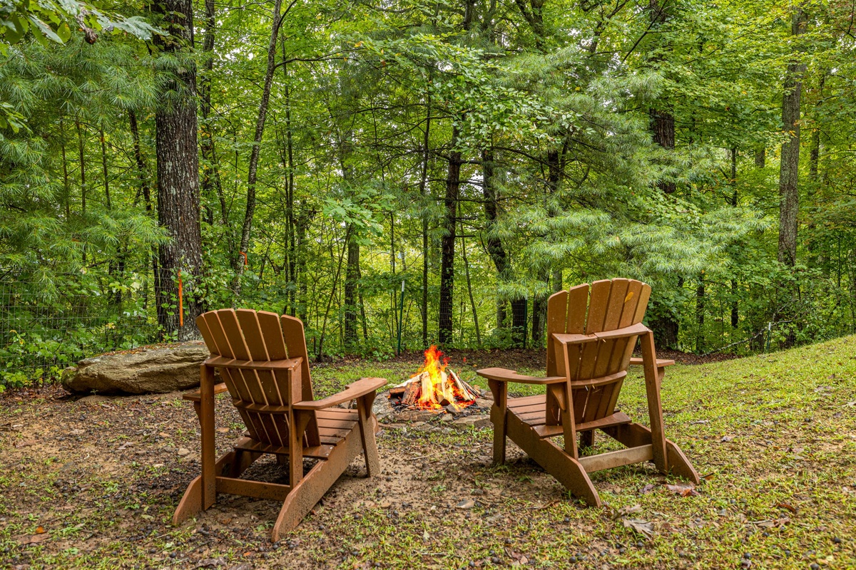 Toast Marshmallows Over the Fire Pit