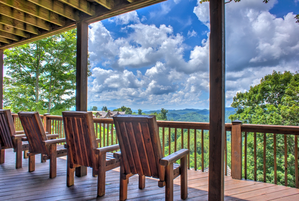 Imagine Morning Coffee on the Deck