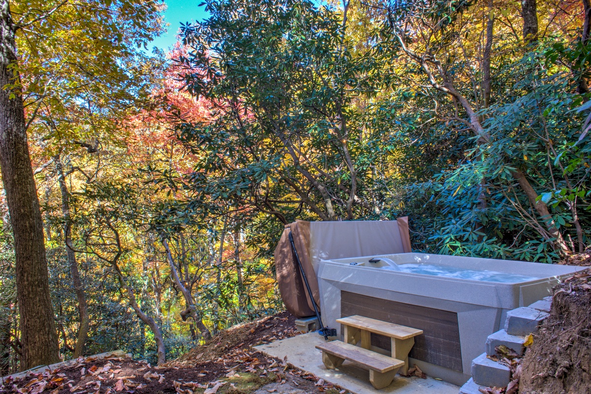 Soak Your Worries Away in the Hot Tub