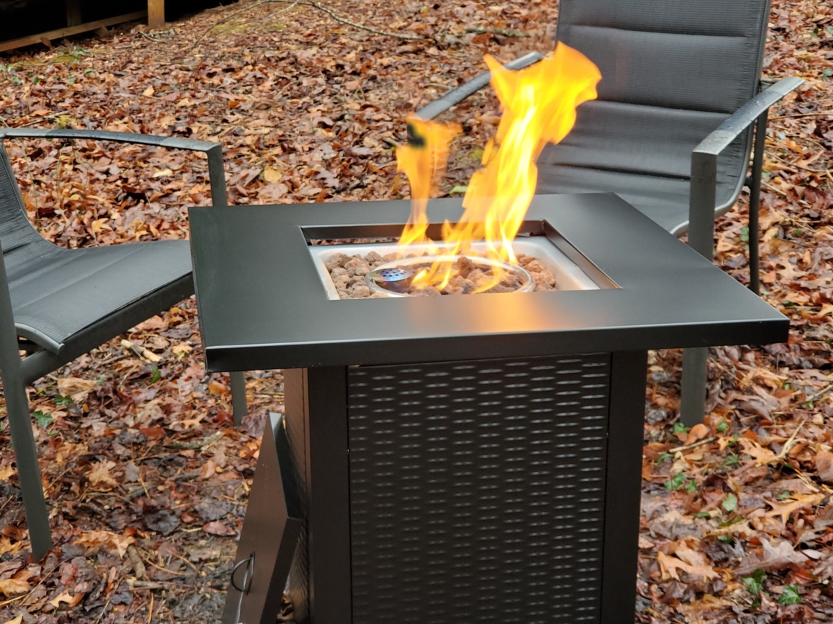 Firepit at Heartwood Cottage