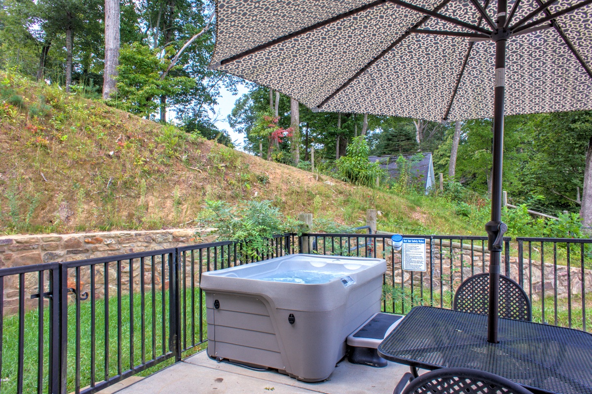 Soak in the Hot Tub