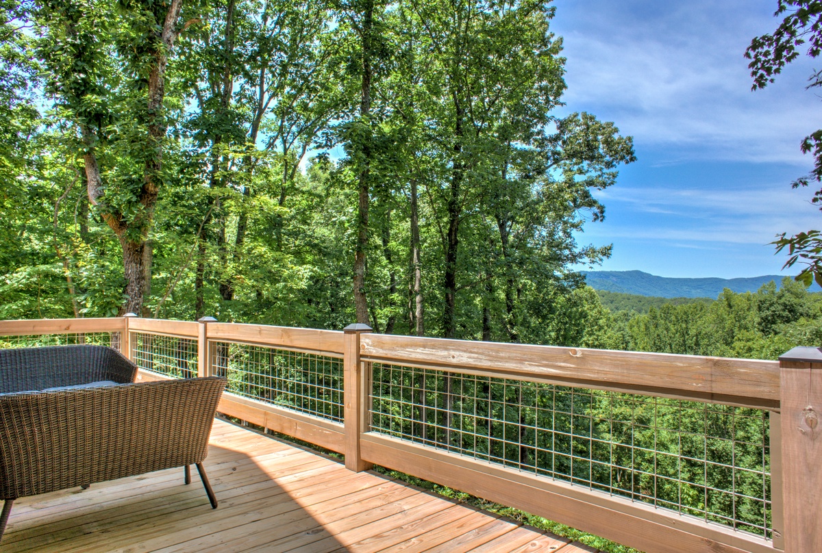 Mountain Views on the Deck