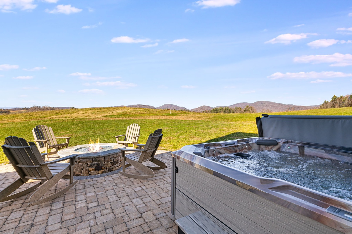 Toast Marshmallows and Enjoy the Hot Tub!