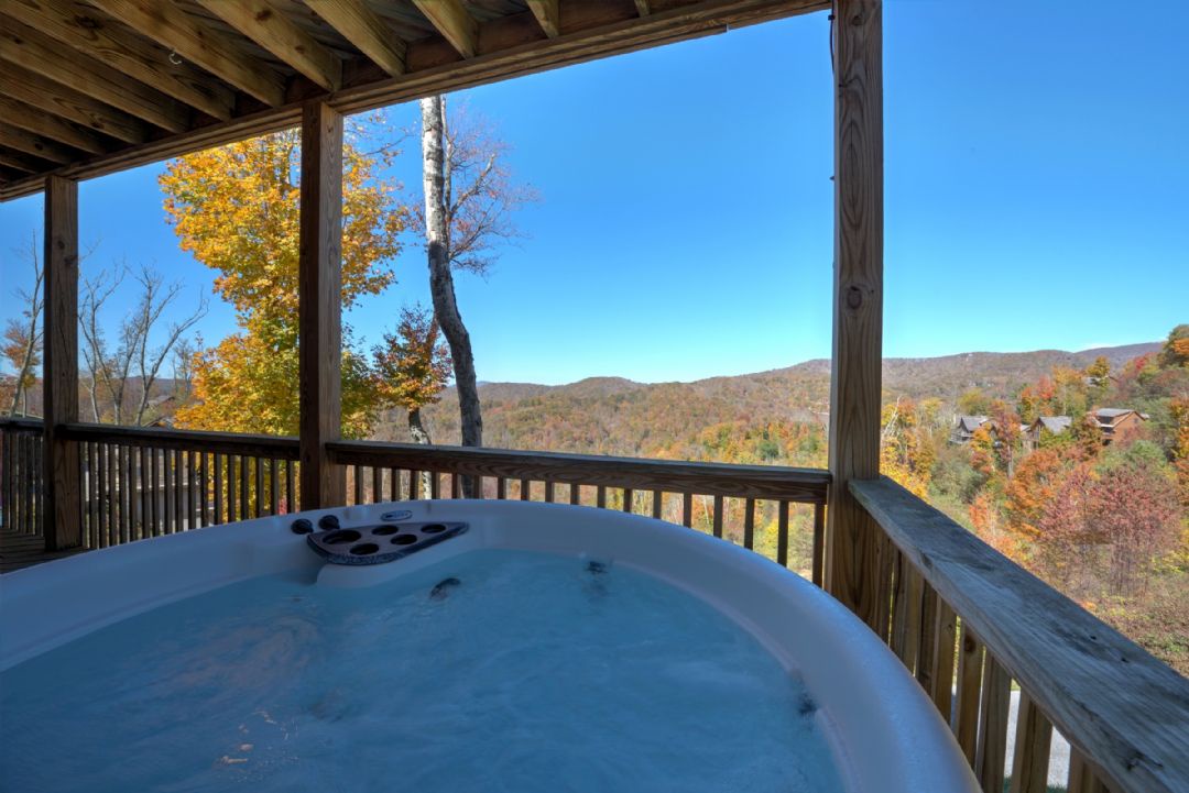 Hot Tub with Mountain Views