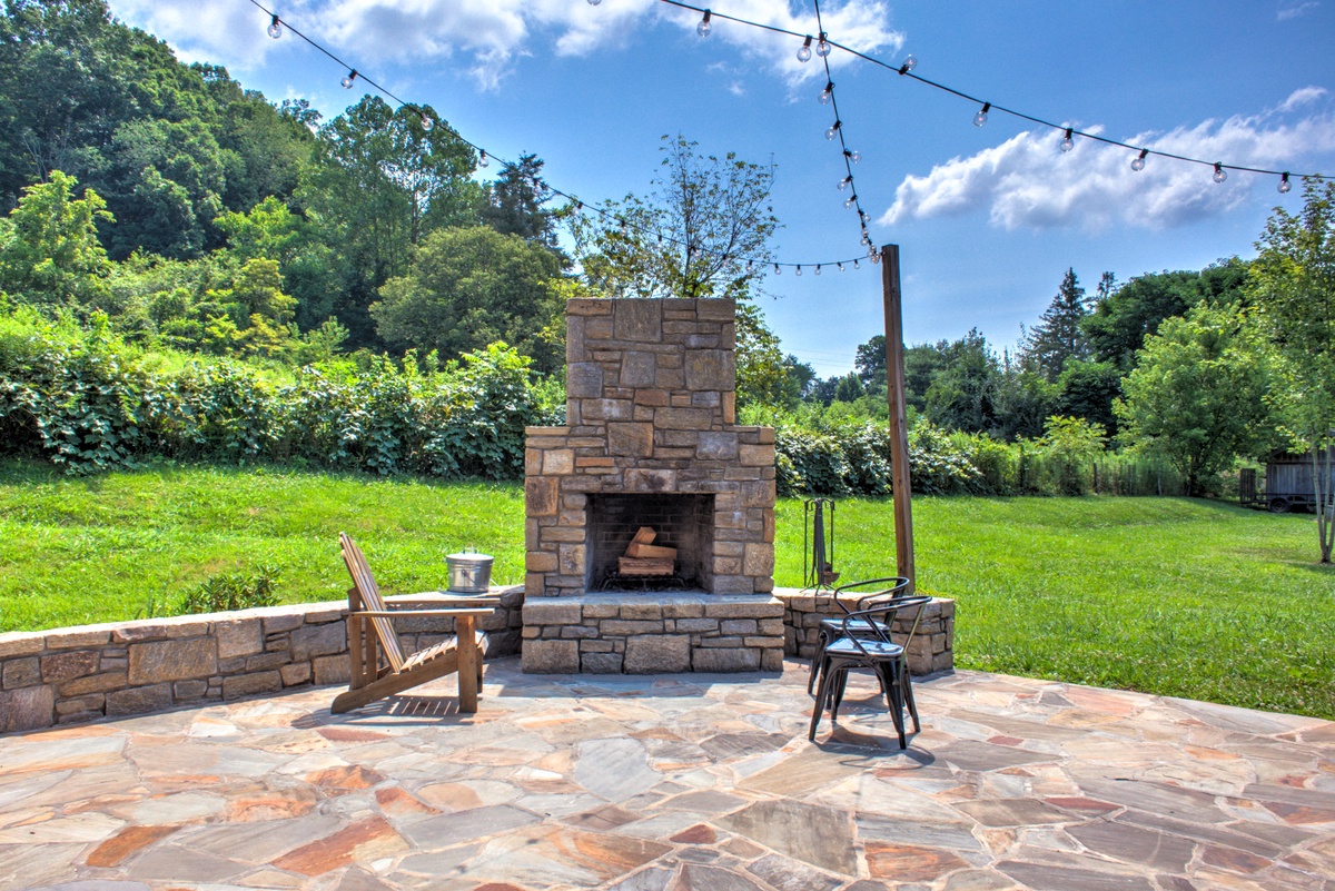 Outdoor Fireplace