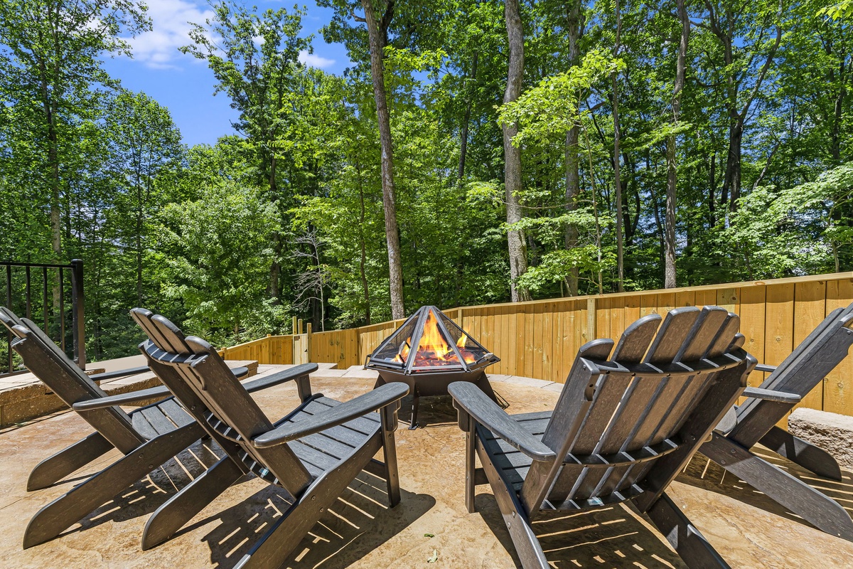 Roast Marshmallows On the Fire Pit