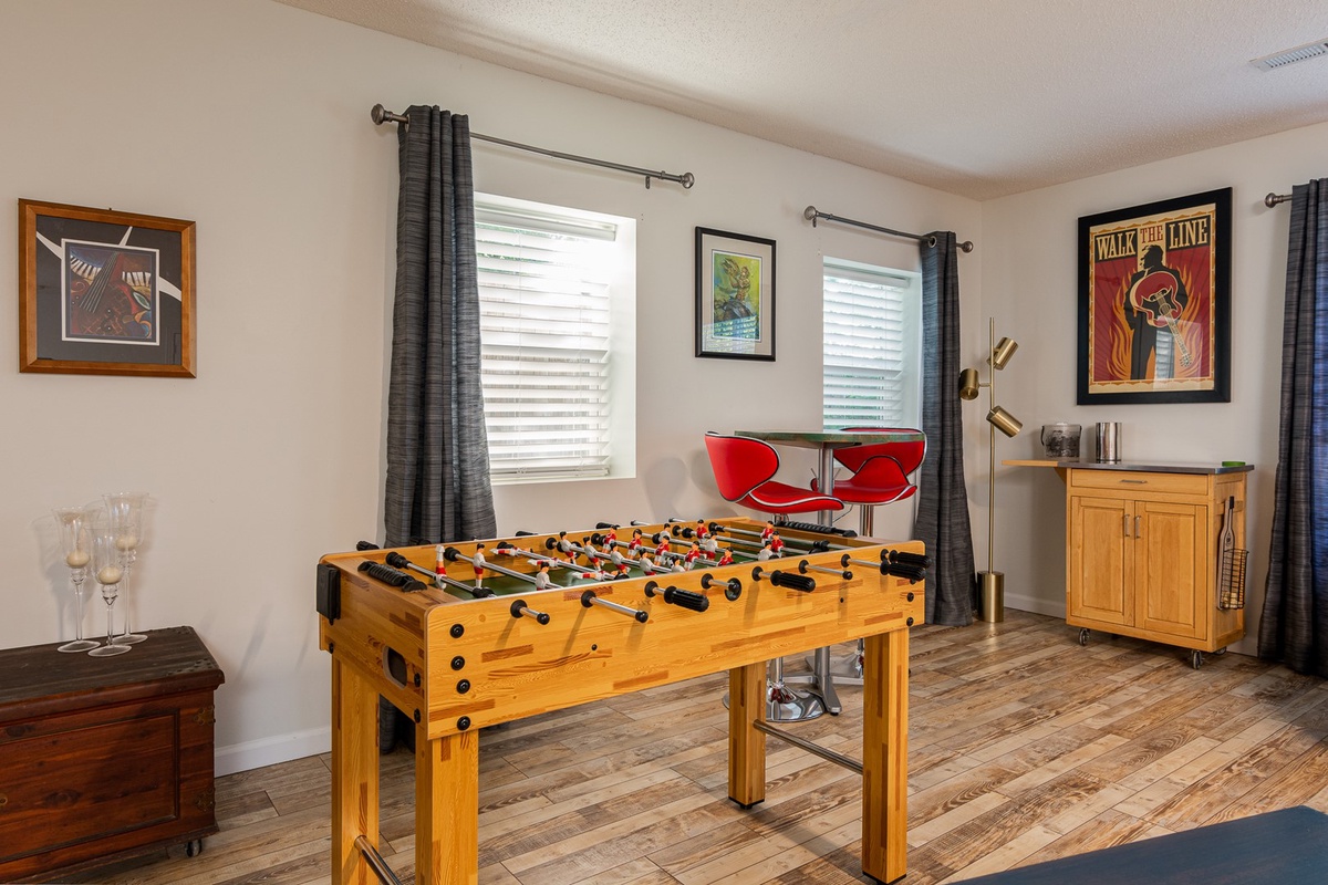 Recreational Room Foosball Table