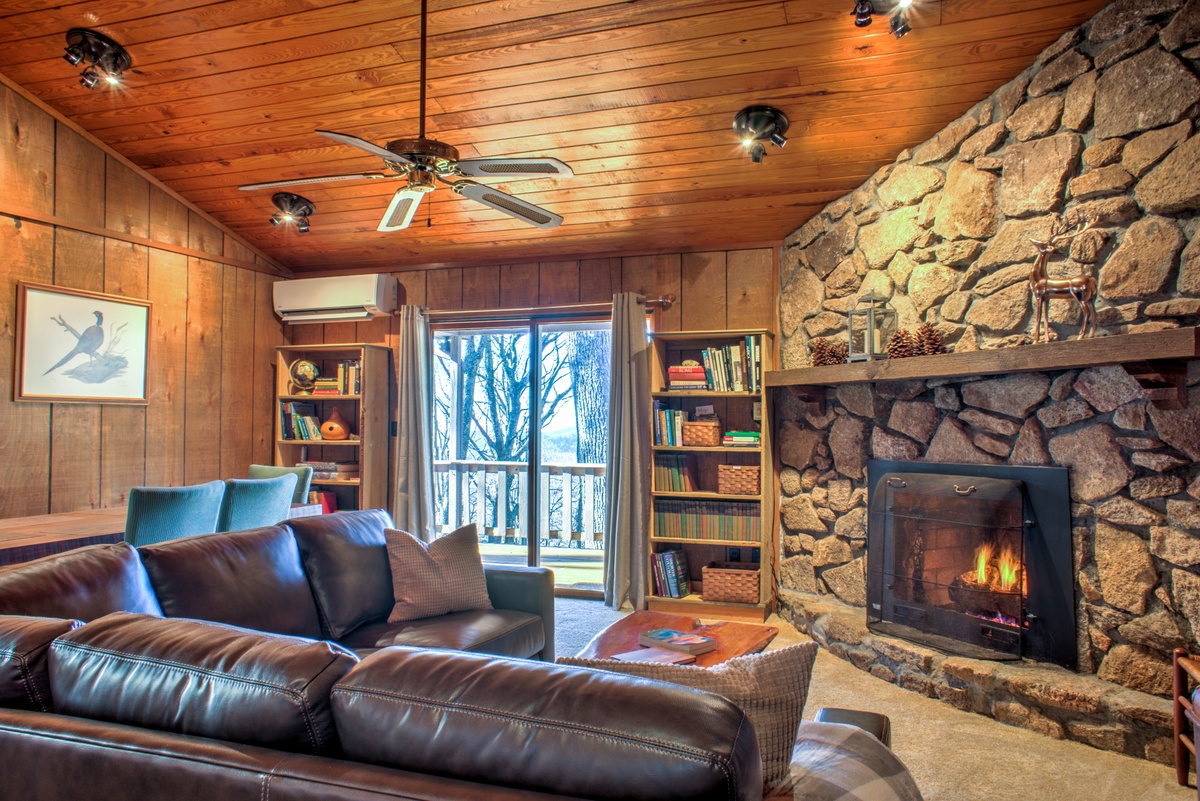 Read your Favorite Book by the Gas Fireplace