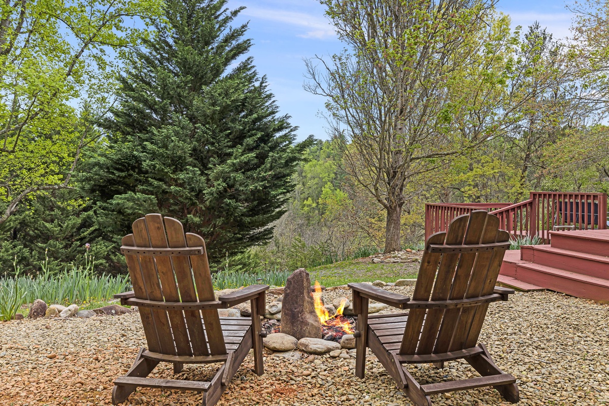 Kick Back by the Fire Pit