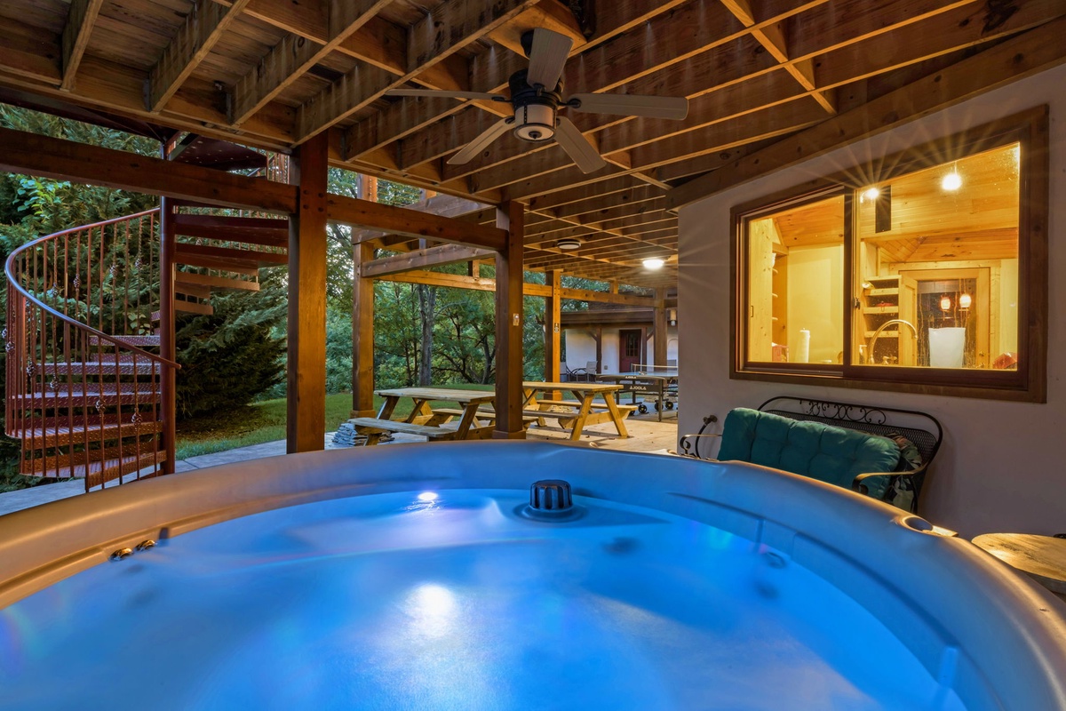 Soak In the Hot Tub