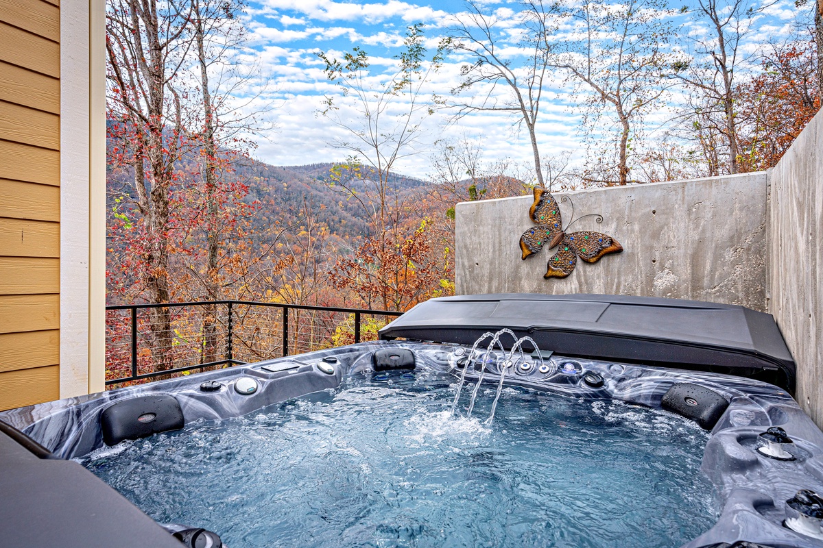 Enjoy a Soak in Your Private Hot Tub