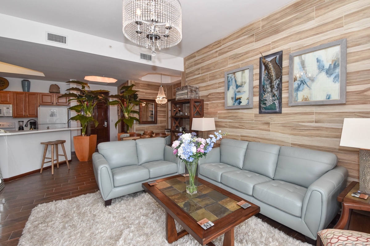 Silver Shells St. Lucia 204 - Living Area