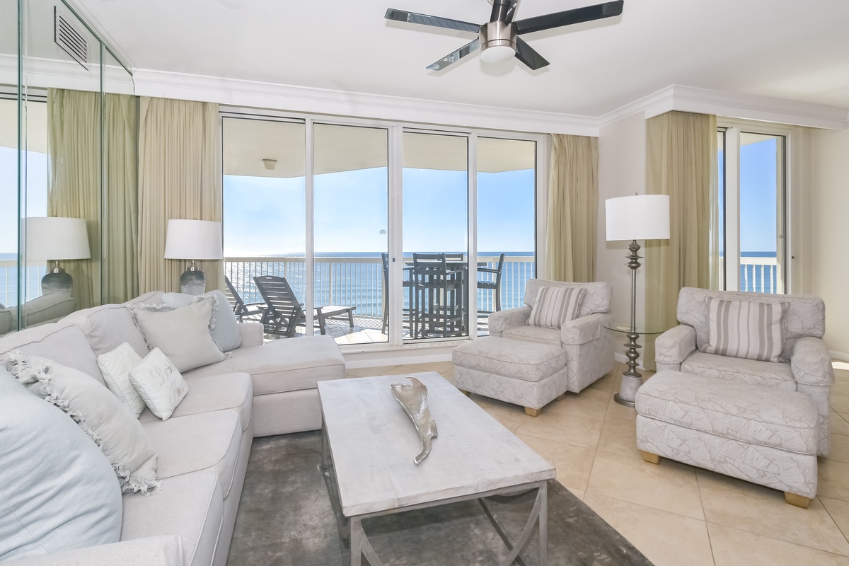 Silver Beach Towers East 1406 - Living Area