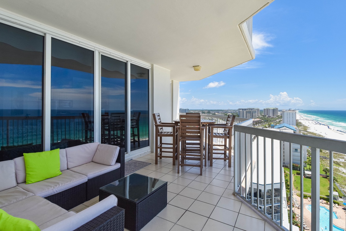 Silver Beach Towers East 1501 - Balcony
