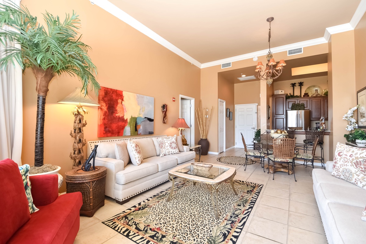 Silver Shells St. Croix 202- Living Area