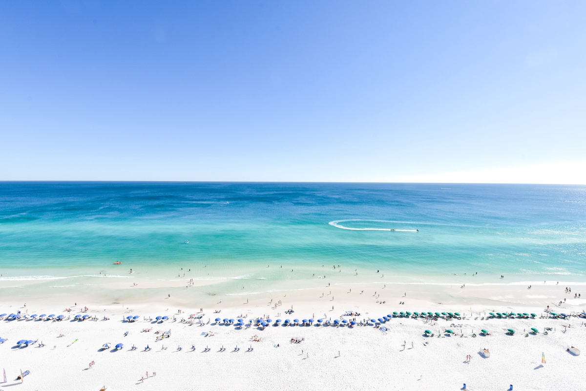 Silver Beach Towers West Penthouse 1705 - Balcony View