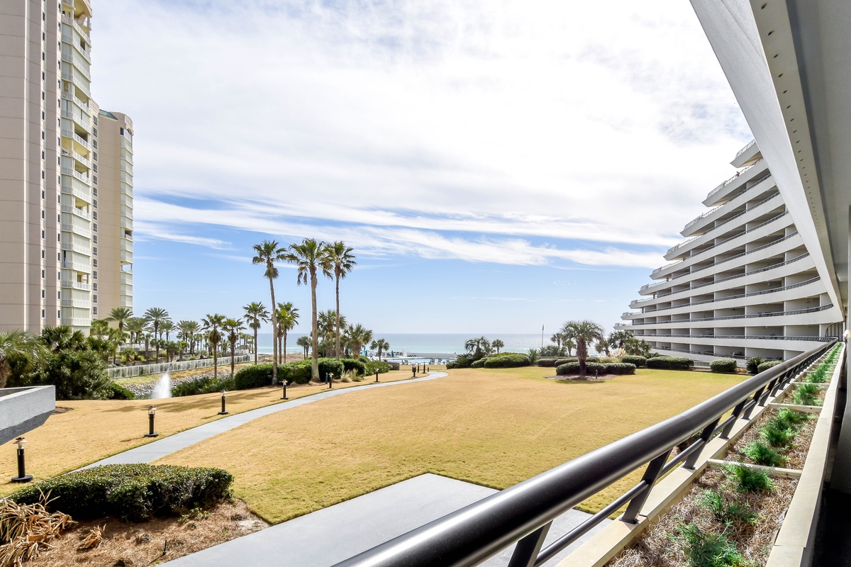 Edgewater Beach 301- Balcony View