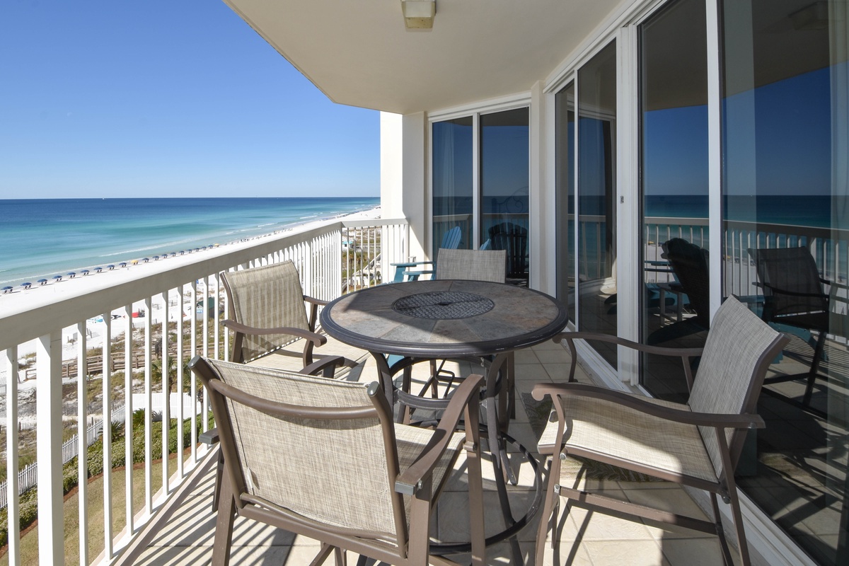 Silver Beach Towers West 705- Balcony