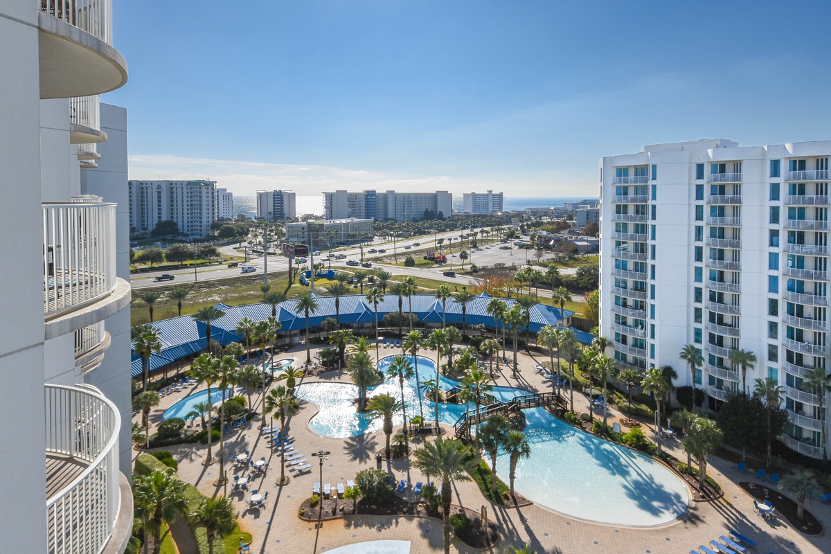 The Palms of Destin 11105 - Balcony View