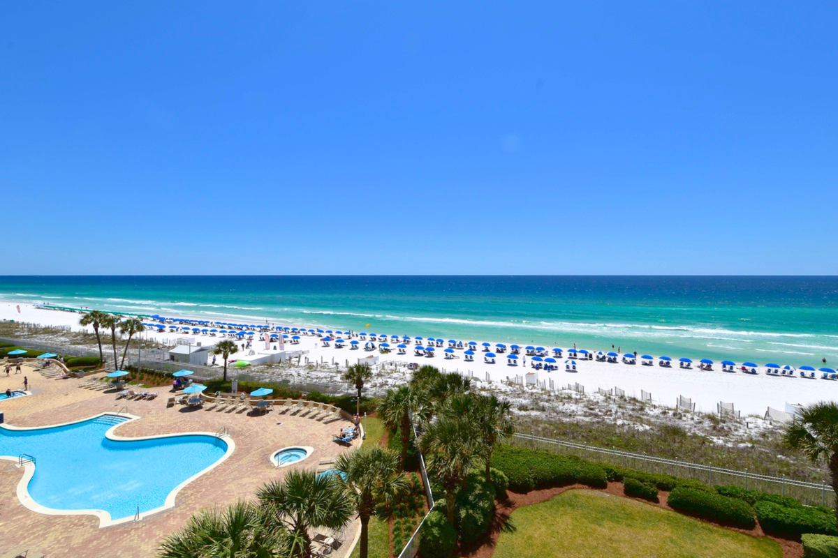 Silver Beach Towers West 504 - View From Balcony