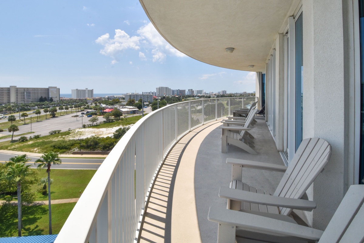 The Palms of Destin 2817 - Spacious Balcony