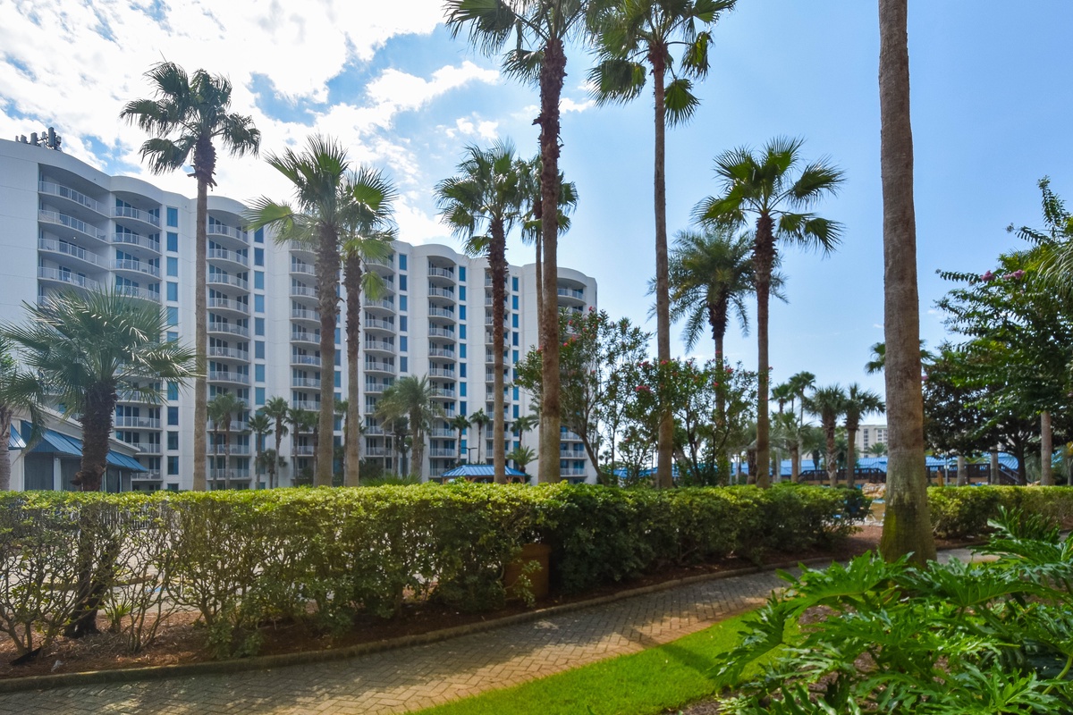 The Palms of Destin 2105 - Patio View