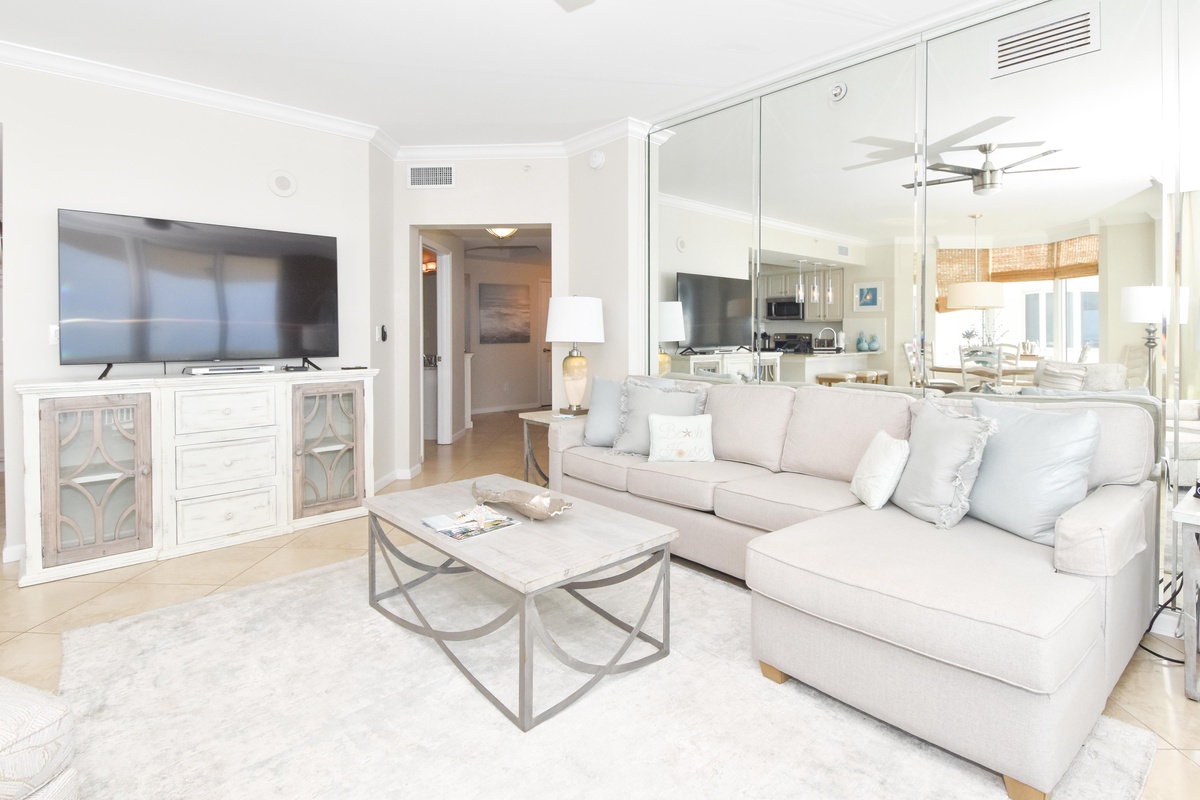 Silver Beach Towers East 1406 - Living Area