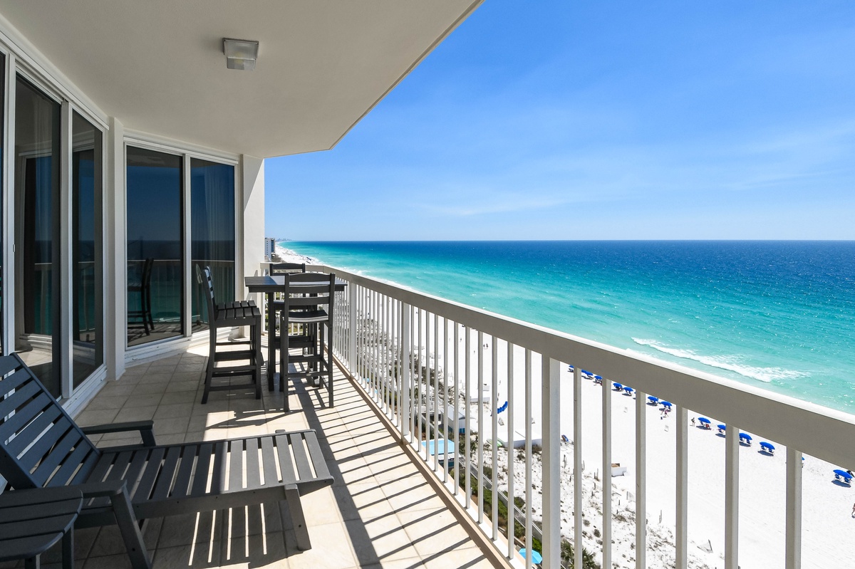 Silver Beach Towers West 1205- Balcony